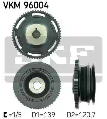 Ременный шкив SKF VKM 96004